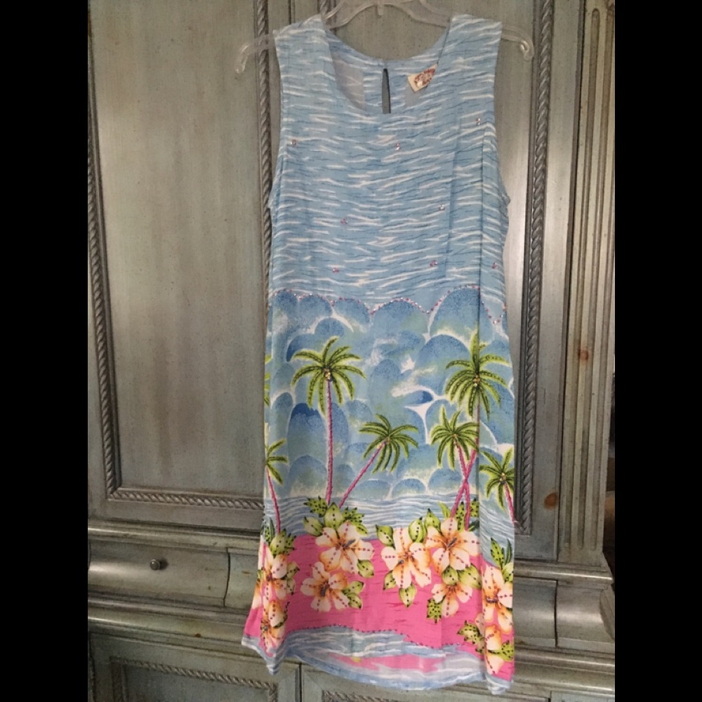 Beachy summer cotton dress